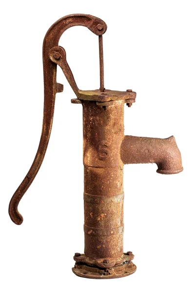 Pompa acqua arrugginita . — Foto Stock