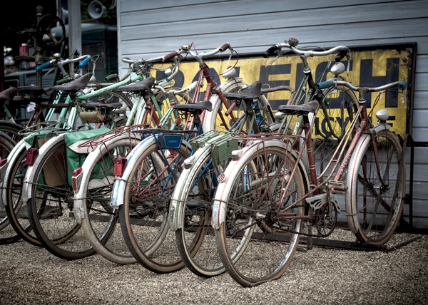 Ретро-велосипеды . — стоковое фото