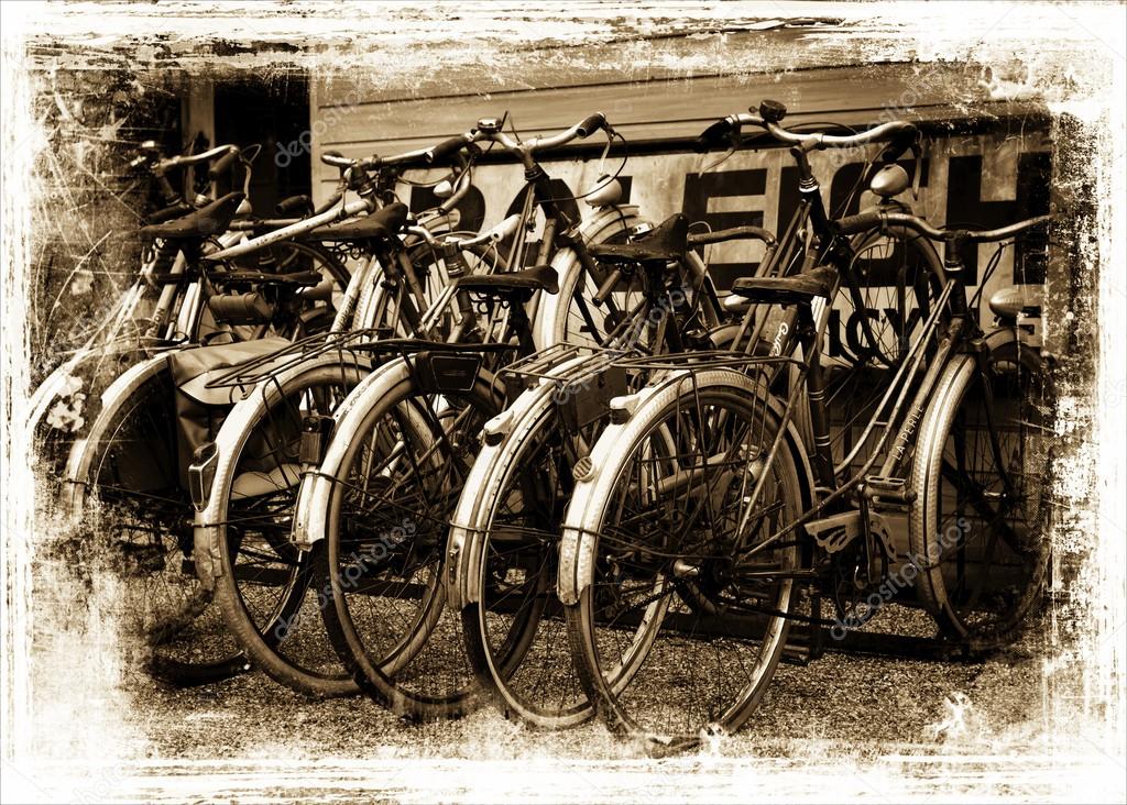 Retro bicyles.