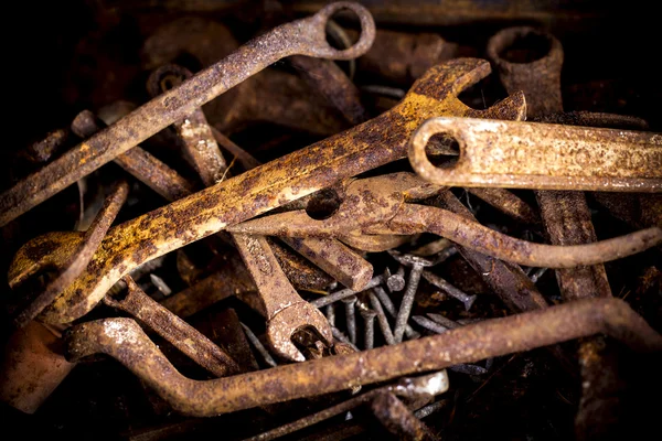 Herramientas oxidadas . — Foto de Stock