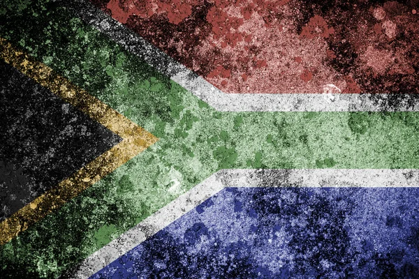Zuid-Afrikaanse vlag. — Stockfoto