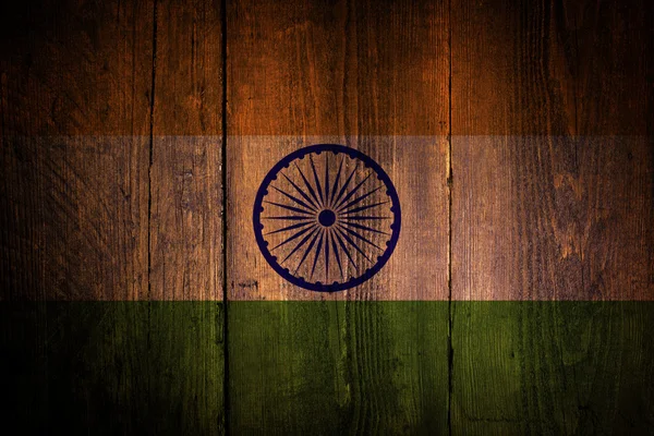 Drapeau indien. — Photo