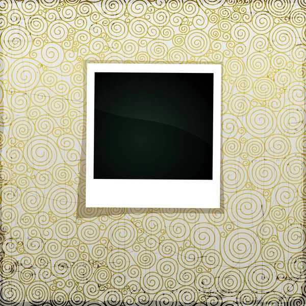Bannière grunge dorée — Image vectorielle