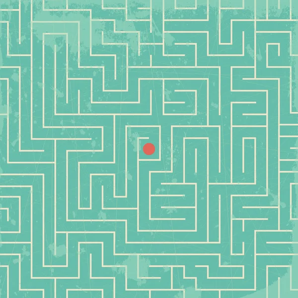 Labyrint — Stockový vektor