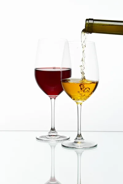 Два вина для вас вечерю... — Stockfoto
