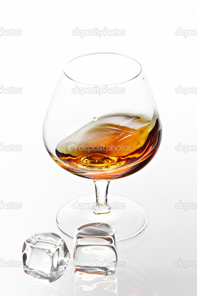 The Friday evening's cognac