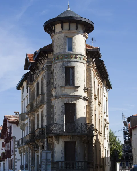 Staden?? och detaljer i Saint Jean de Luz, södra Frankrike — Stockfoto