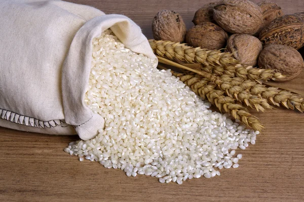 Φυσικό ρύζι — Φωτογραφία Αρχείου