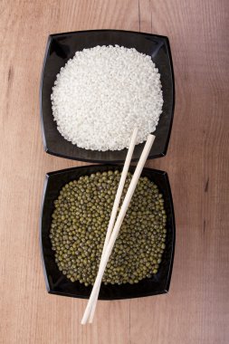 Soya ve kahverengi pirinç