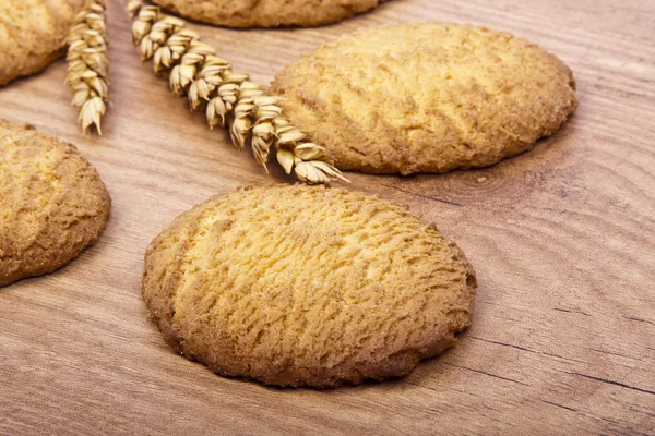 Naturliga cookies — Stockfoto