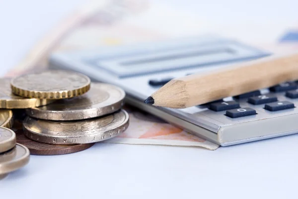 Photo of money and currency in the activity of the economy and finance — Stock Photo, Image