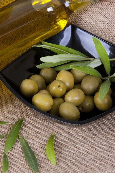 Naturalne oliwki — Zdjęcie stockowe