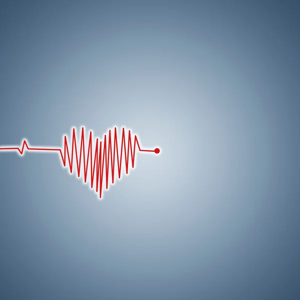 Diagramme cardiaque — Photo