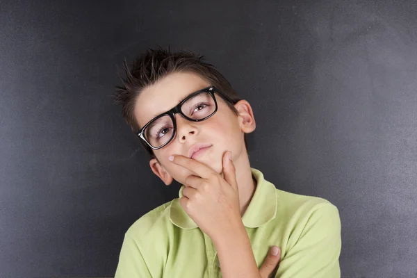 Child in the school board — Stock Photo, Image