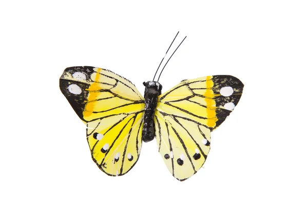 Разноцветные бумажные бабочки — стоковое фото