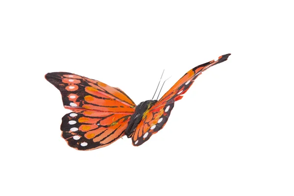 Разноцветные бумажные бабочки — стоковое фото