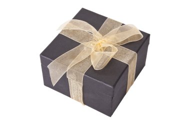 Kurdeleli karton hediye kutusu