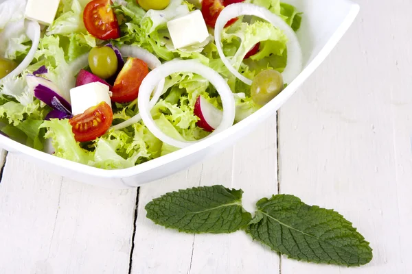 Salat gesund — Stockfoto