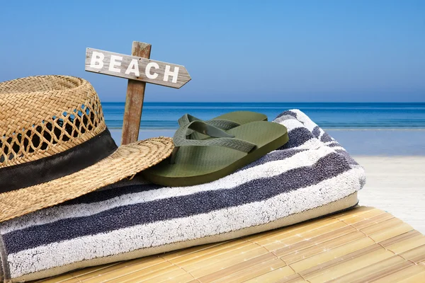 Vacanze in spiaggia — Foto Stock