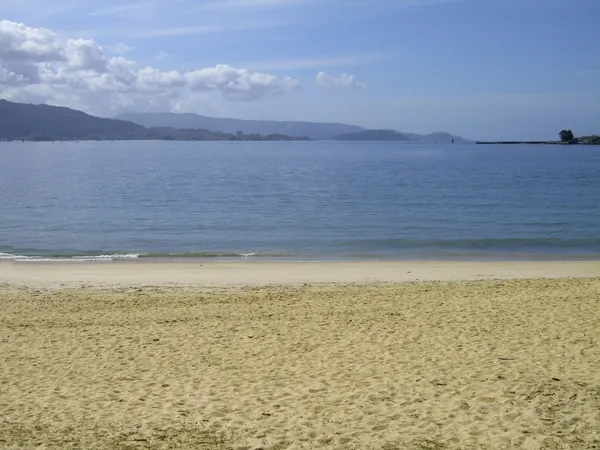 Landskap vid stranden — Stockfoto