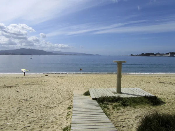 Landskap vid stranden — Stockfoto