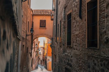 tipik Toledo sokağı, İspanya
