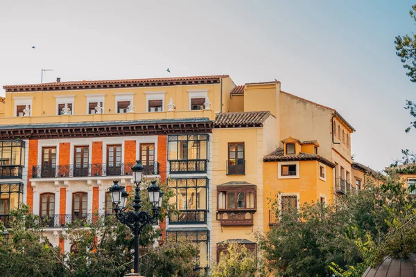 Populär Arkitektur Torget Borgmästare Toledo Spanien — Stockfoto