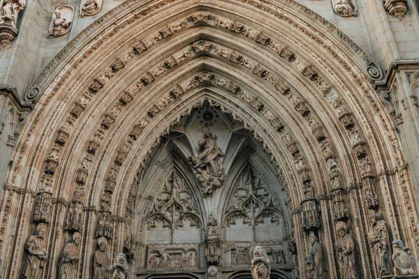 Paesaggio Dettaglio Della Cattedrale Toledo Spagna — Foto Stock