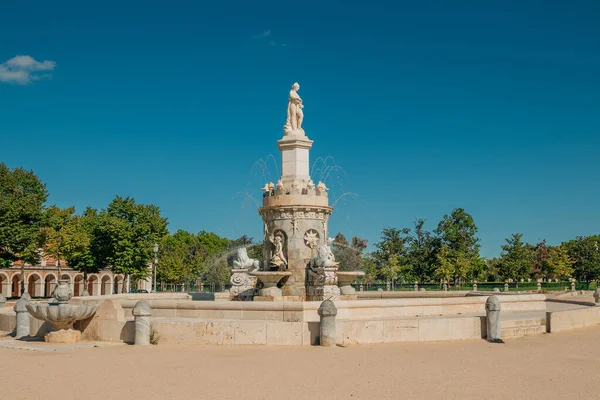 Mariblanca Tér Szökőkút Aranjuez Spanyolország — Stock Fotó