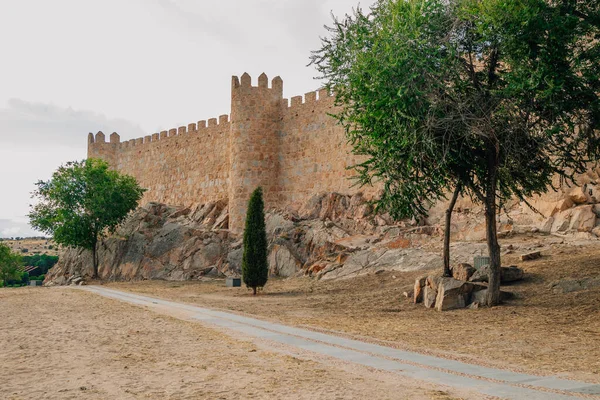 City Walls Avila Spain — Stock Photo, Image