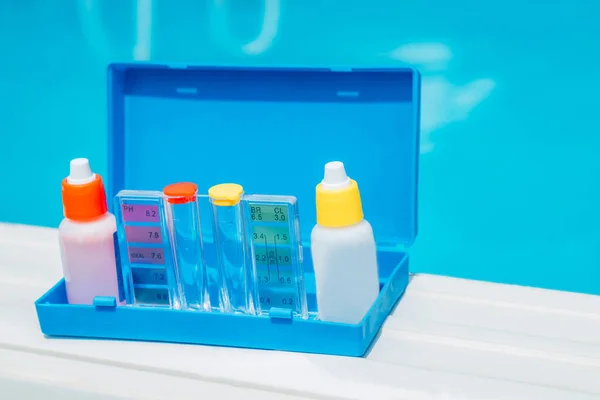 pool water maintenance kit, chlorine and ph
