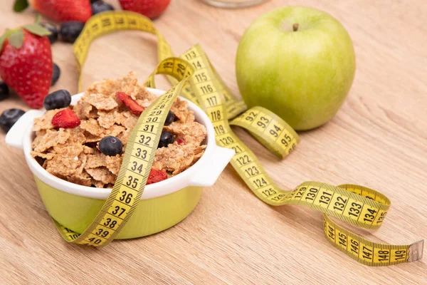 Diet Menu Tape Measure Healthy Eating Royalty Free Stock Photos