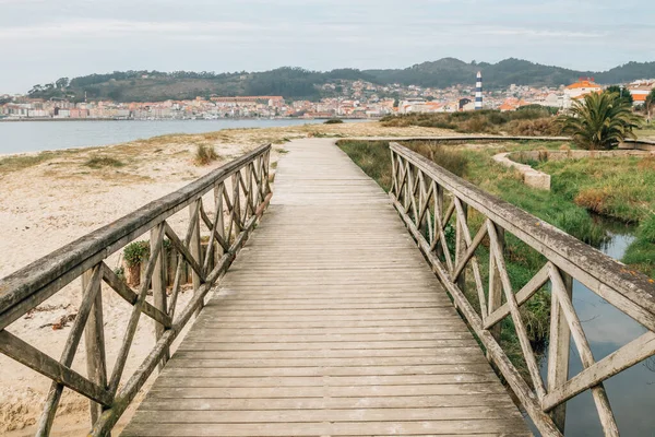 Landskap Rodeira Stranden Cangas Del Morrazo Pontevedra Galicia Spanien — Stockfoto