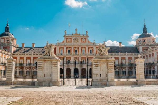 Пейзаж Дворца Аранхуэс Мадриде Испания — стоковое фото