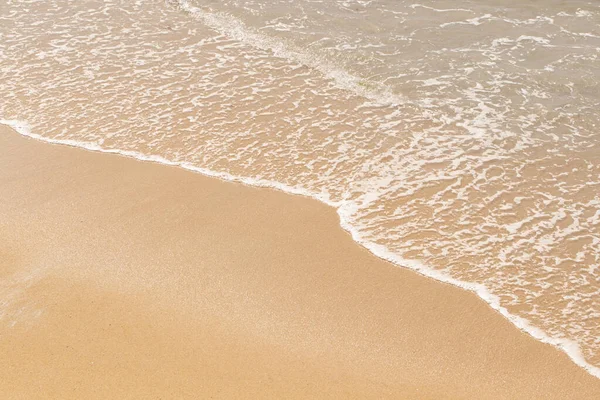 Sfondo Astratto Onde Sulla Sabbia Della Spiaggia — Foto Stock