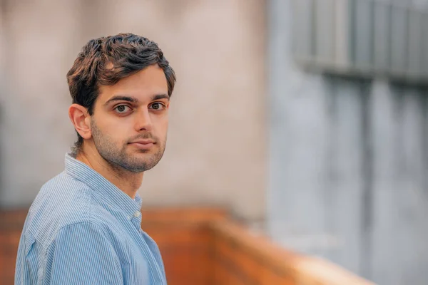 Retrato Joven Calle — Foto de Stock