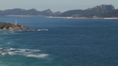 landscape of cabo home in pontevedra, galicia, spain