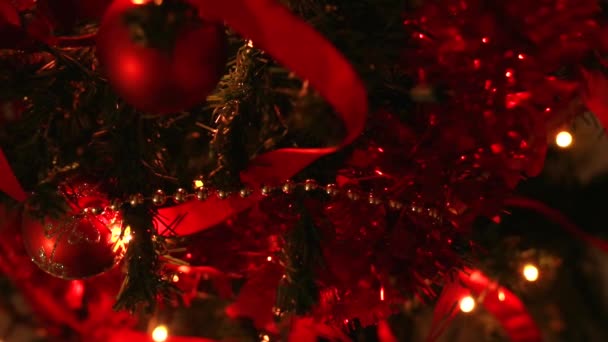 Абстрактний Різдвяний Фон Різдво Новий Рік — стокове відео