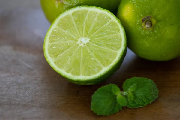 Zitronenlimonade Hintergrund Früchte — Stockfoto