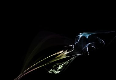 renkli dalgaları arka plan