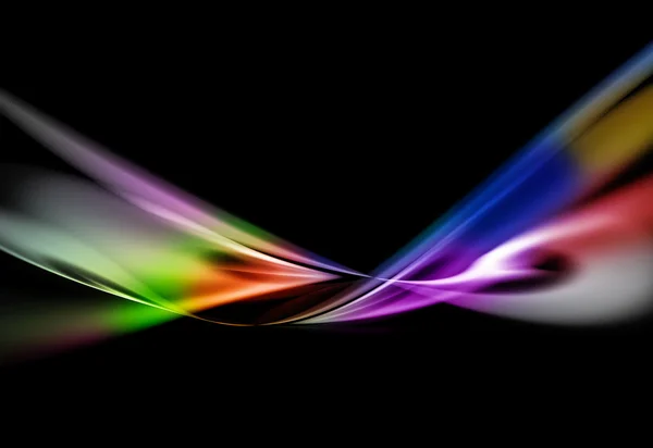 Colorful Waves abstract background — Stock Photo, Image