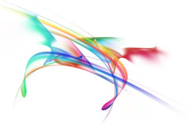 renkli dalgaları arka plan