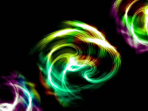 Colorido Ondas fundo abstrato — Fotografia de Stock