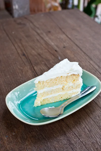 Ванильный торт — стоковое фото