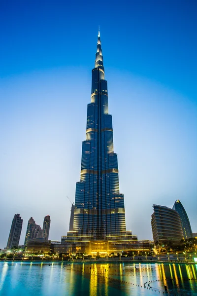 Burj Khalifa de Dubai — Fotografia de Stock