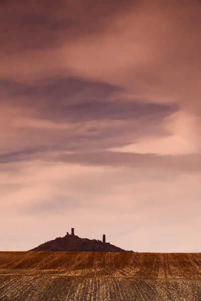 Ruinen der Burg Hazmburk — Stockfoto