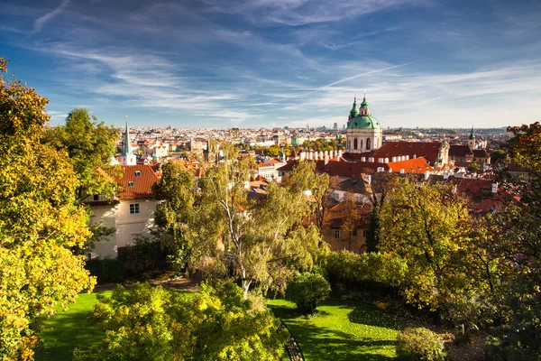 Utsikt från Prags slott — Stockfoto