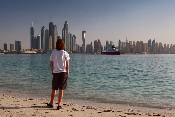 Дубай Панорама — стокове фото