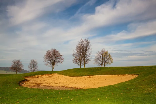 Op de golfbaan — Stockfoto