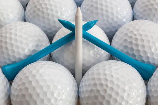 Pelotas de golf — Foto de Stock